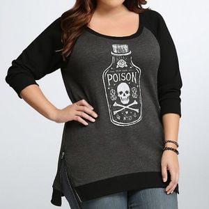 Potion Bottle Zipper Sweatshirt